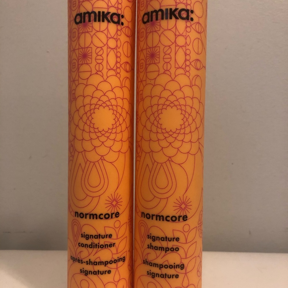 Amika shampoo and conditioner